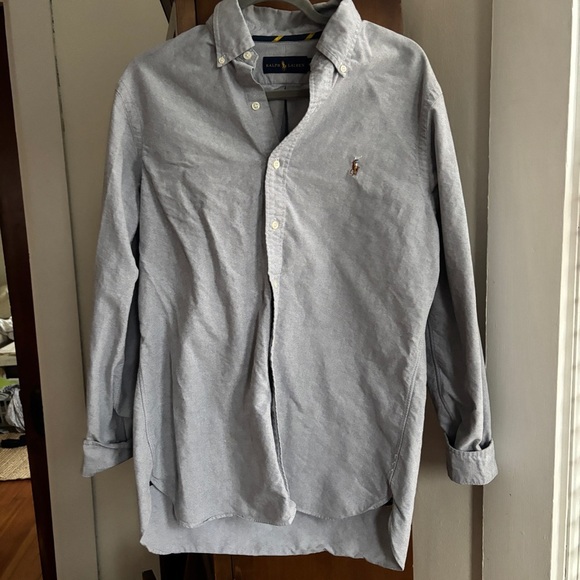 Ralph Lauren Other - Ralph Lauren Men’s Oxford Button Down Shirt in Grey Size XL